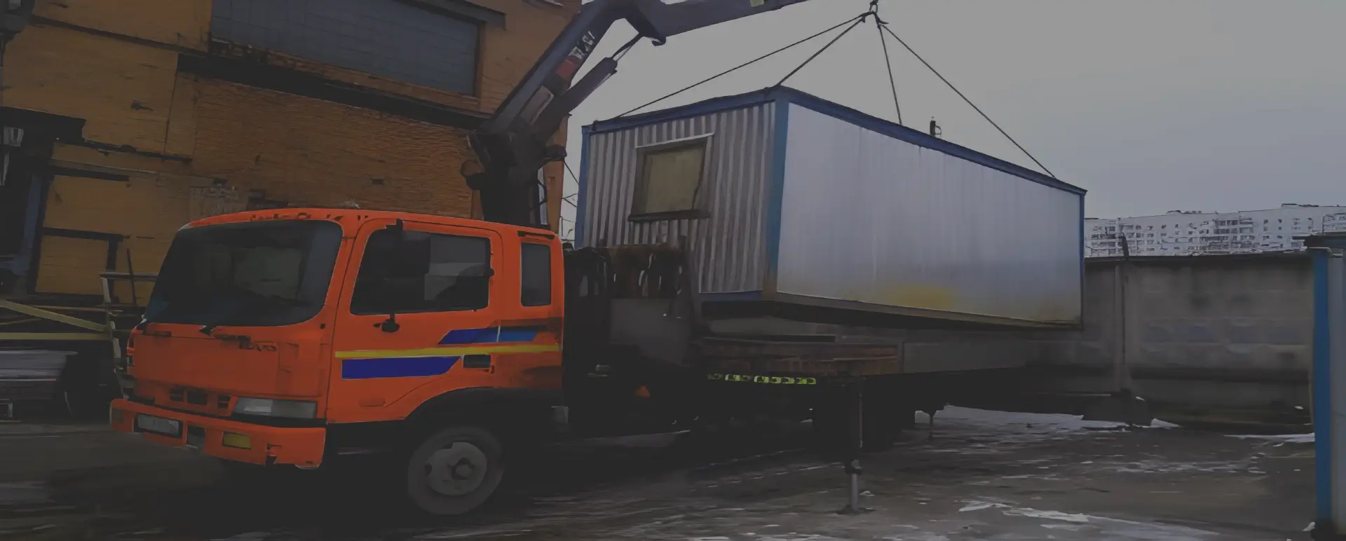 Получить уникальное предложение по перевозке негабаритного вагончика грузовым транспортом по России из Смоляниново с гарантией безопасности